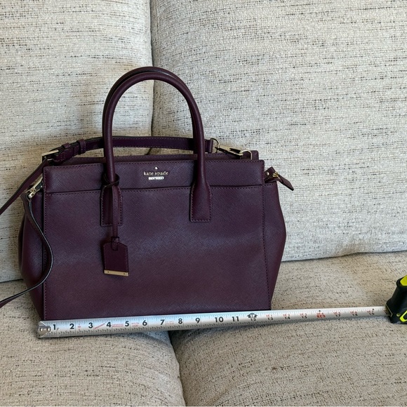 Kate Spade New York Cameron Street Candace Satchel in Cherrywood EUC - Picture 1 of 7